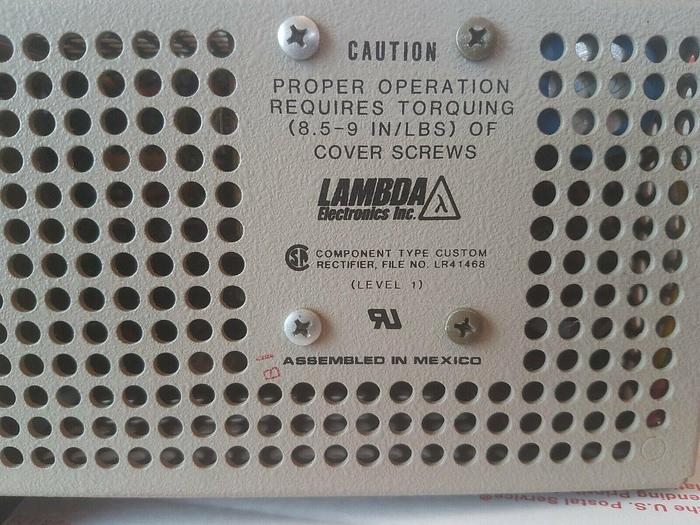 Used Lambda LIS-81-24 Power Supply 120/240V to 24VDC, 4.2A @ 40°C
