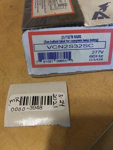 Advance VCN-2S32-SC VCN2S32SC Program Rapid Start Electronic Ballast 277volt