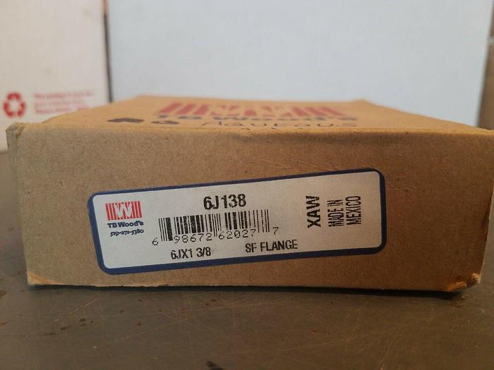 TB Wood's 6J138 SF Flange 6JX1 3/8 Sealed