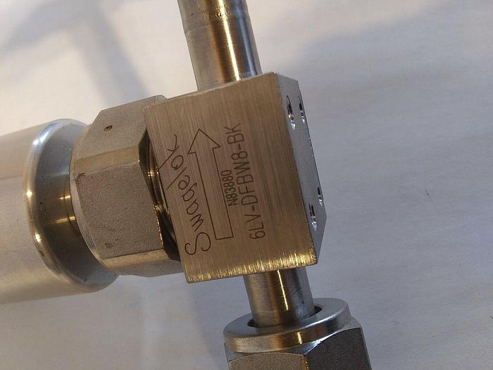 Used Swagelok 6LV-DFBW8-BK Diaphragm Valve