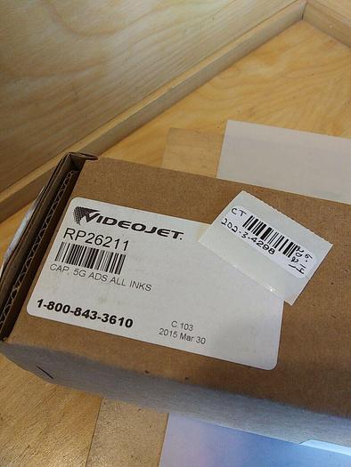 Videojet RP26211 Cap 5 Gallon ADS all Inks *factory sealed box*