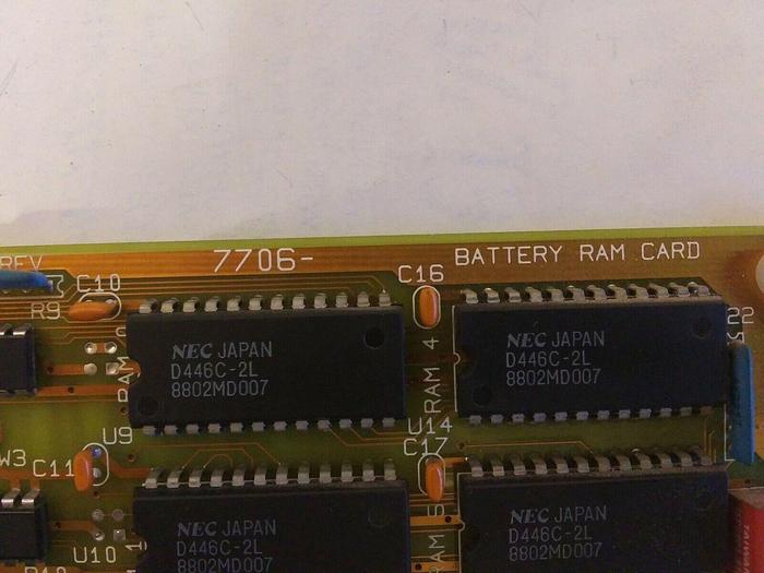 Used Prolong CCD 108973 Battery Ram Card