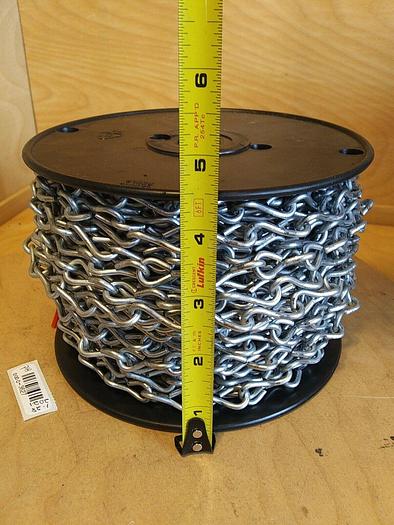 A&G Mfg. #12 Jack Chain Pre-Galv Steel 29lb Work Load 100ft