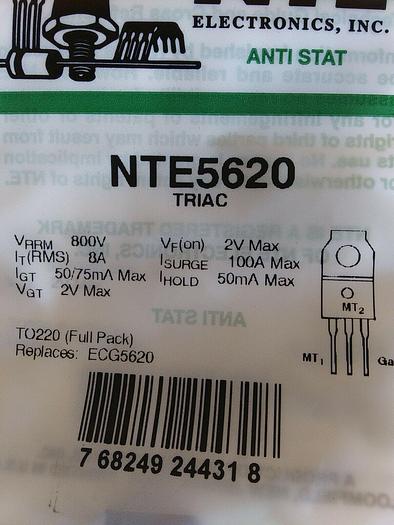 NTE NTE5620 Triac 800V *8A (Lot of 24)