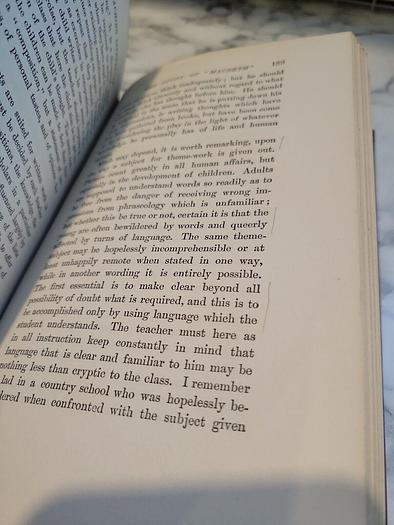 Used Arlo Bates - AUTHOR SIGNED - Talks On Teaching Literature 1908