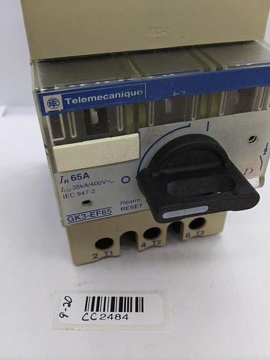 Telemecanique GK3 EF65 Magnetic Circuit Breaker