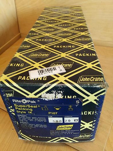John Crane Super Seal Packing Style 1K. Size 500 *Length 20ft *Rite Pak