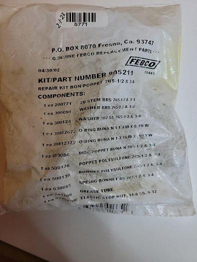 Used Febco 905211 643925003741