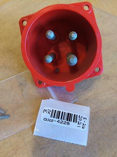 Hubbell 420 B7 Pin & Sleeve Device 20 amp 480 volt 3 pole