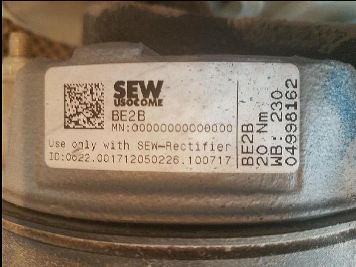 Used Sew Eurodrive DRN90S4/BE2HR/FF/C