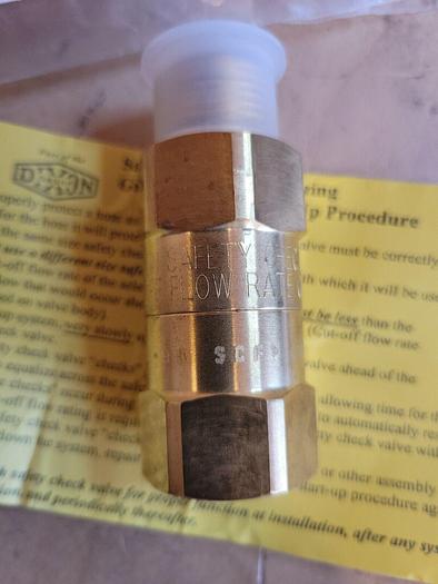 Dixon SCVS4 Safety Check Valve Sizing