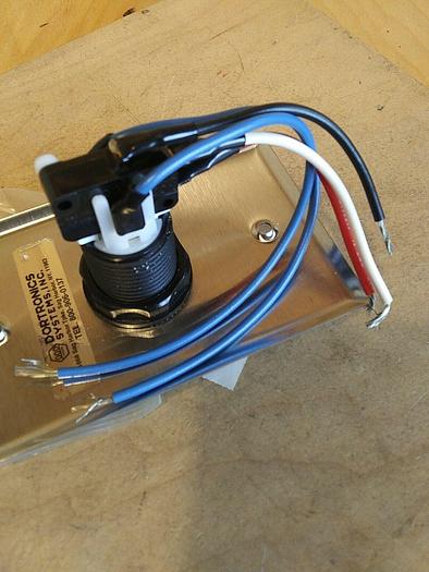 Dortronics 5215-SPBXE1 Push to Exit Illuminated Button 5215-SPB Series