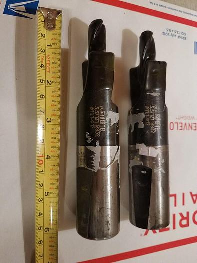 Used QTY TWO Chamfer Countersink Combo Drill 3.37121 R832 - SEE PICTURES
