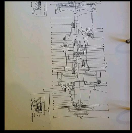 Refurbished GEMINI Gemini Dough Divider Gear Box transmission 52701 536