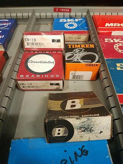 Used Bulk Wholesale Industrial Bearings- SKF, NSK, QUEST, MRC