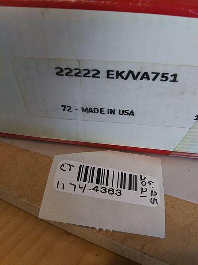 SKF 22222 EK/VA751 Spherical Roller Bearing