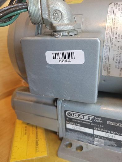 Used Gast R3305A-1 Regenair, Emerson Electric J410, P55BES-535