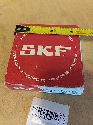 SKF 6208 2RSJ EM 62082RSJEM Sealed Ball Bearing