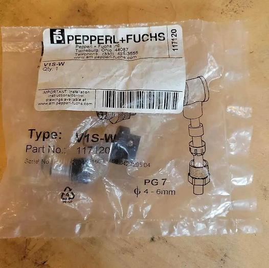 Pepperl & Fuchs Wireless Connector Type V1S-W Part No 117120 New