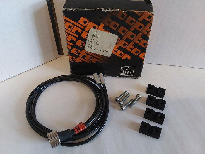IFM Electronic FE-00-P-A-R3 Fiber Optic Through Beam Sensor