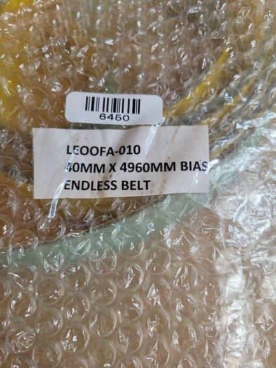 Habasit LE00FA-010, 40mm X 4960mm Bias Endless Belt