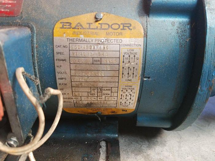 Used PSK PKR-P-6/12141 with Baldor 330-4528-100