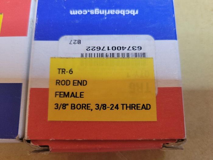 RBC Spherco TR-6 Rod End Female
