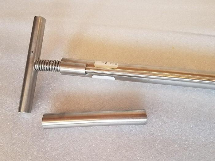 Used Sample Thief 48" Length, Stainless Steel Swing Tip - Processing, Laboratory