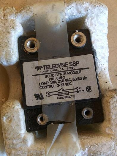 Teledyne 615-2 Solid State Relay (Lot of 2)