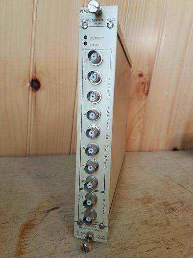 Used Stanford Research SR 245, SR245 Computer Interface Card Module, Used