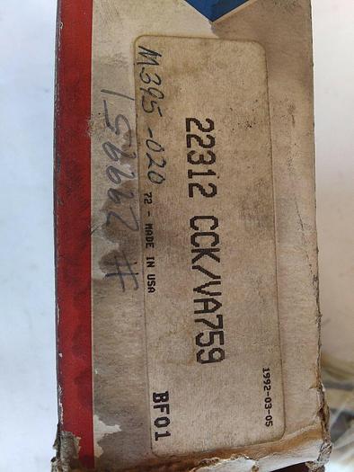 SKF 22312 CCK/VA759 Roller Bearing M395-020