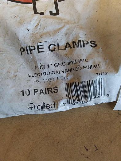 Power-Strut PS 1100 1 EG and PS1300 1 EG Pipe Clamps (Lot of 5)