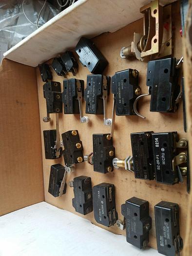 Used Micro Switch Bulk Lot, Industrial Wholesale