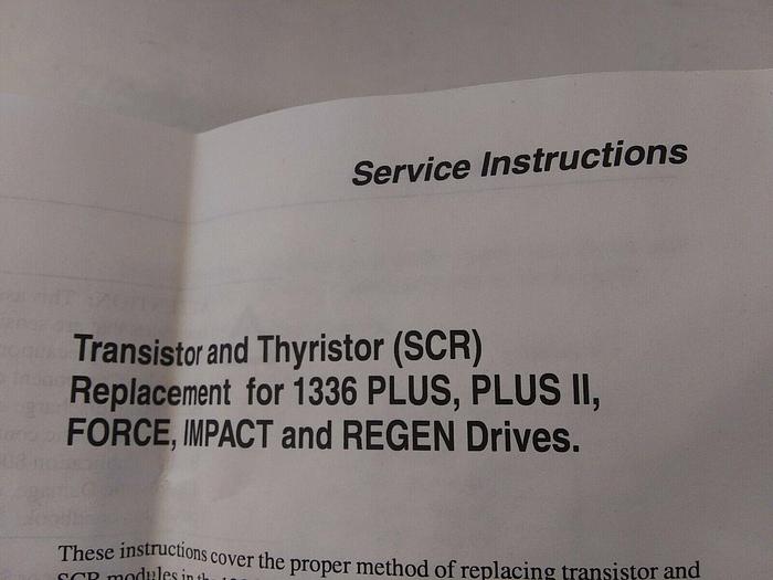 Allen-Bradley 74100-818-25 Renewal Parts Kit for 1336 Drives