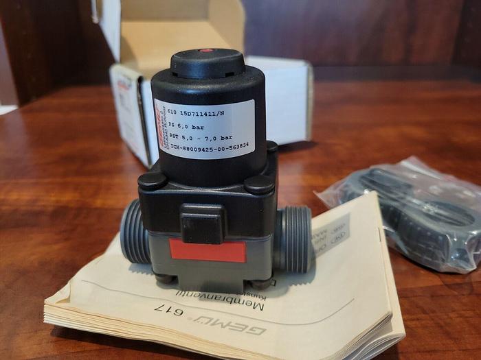 Gemu 88009425, Plastic Diaphragm Valve