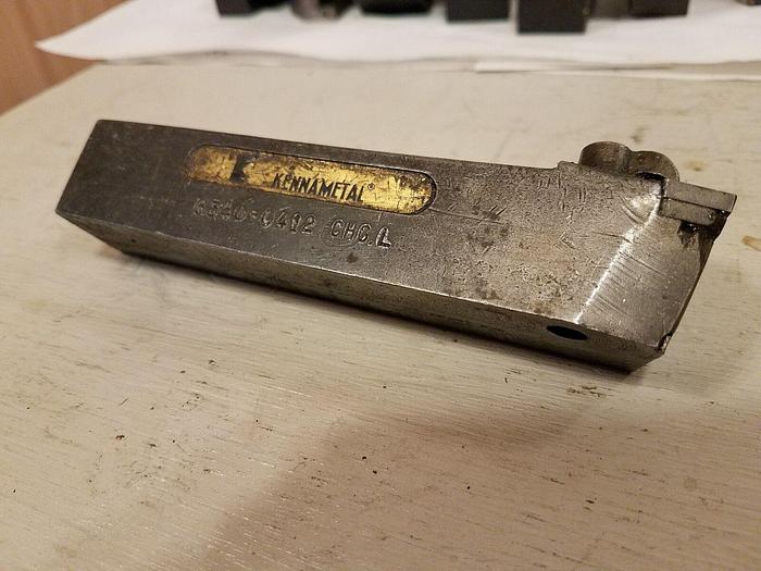 Used Kennametal 6340-0412 CHG.L Lathe Turning Tool, 6" OAL & 1-1/8" x 1" Shank