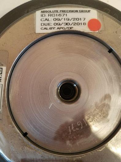 Used FEDERAL Air Plug Gage DP50-BS2 - MODIFIED SIZE**