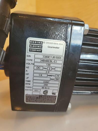 Bodine Electric 34B4BEBL-E2, 130V