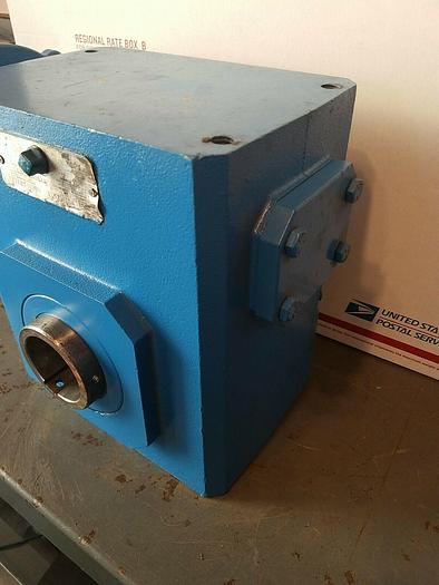 Used Falk 1325WBQM1A Worm Gear Reducer, 60:1 Ratio Hollow Shaft