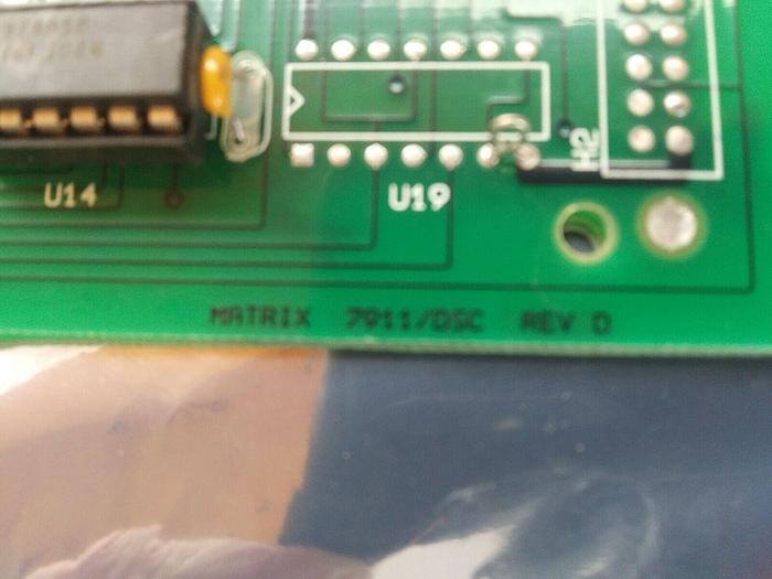 Used Matrix 7911/DSC BUS Card