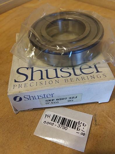 Shuster SKF 6207 2ZJ SKF62072ZJ Sealed Ball Bearing