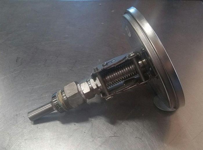 Used Ashcroft 10 PI-C Temperature Probe Gauge