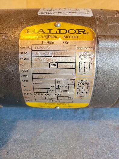 Used Baldor GMP3338, 33-1908-675G1K4