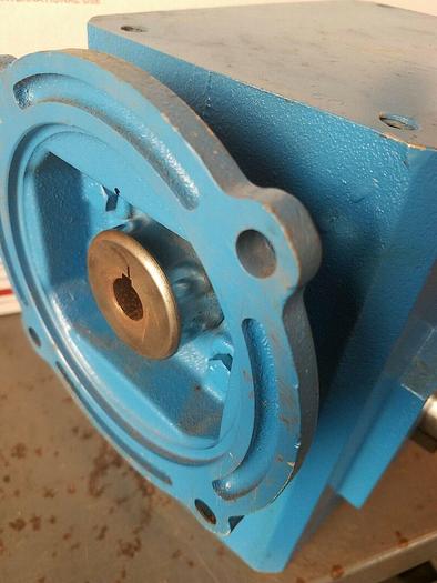 Used Falk 1325WBQM1A Worm Gear Reducer, 60:1 Ratio Hollow Shaft