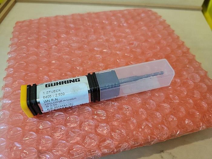 Used Guhring 6405-2550 / 2,550 WN R-N / 6405-2.55