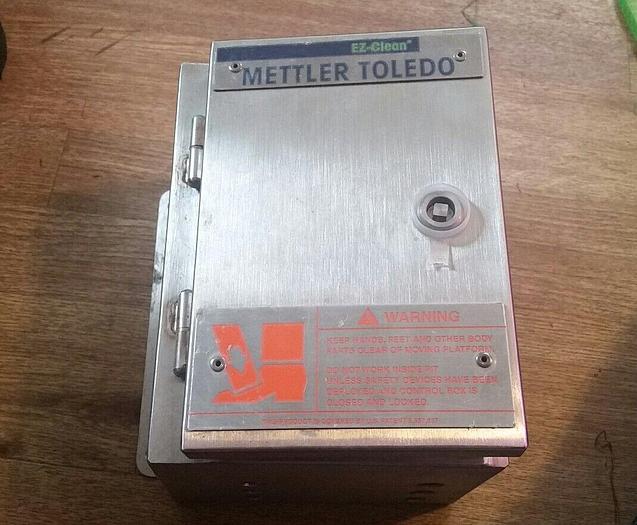 Used Mettler Toledo EZ-Clean Stainless Steel Lab Enclosure 8" x 6" - Locking, No Key