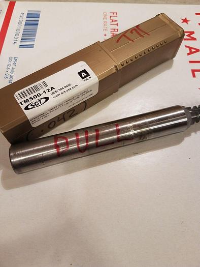 Used SCIENTIFIC CUTTING TOOLS TM500-12A Staggered Thread Mill Carbide TIALN 6" OAL