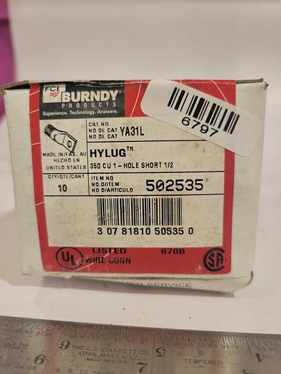 Burndy 502535 HYLUG, YA31L
