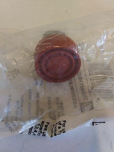 Telemecanique ZB2BP4 Double Headed Red Push Button. Lot of 2