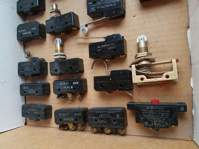 Used Micro Switch Bulk Lot, Industrial Wholesale